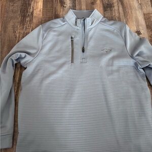 Callaway Pale Blue Half-Zip Golf Pullover